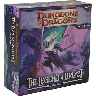 D&D The Legend of Drizzt - Board Game