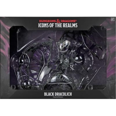 D&D Icons of the Realms: Black Dracolich