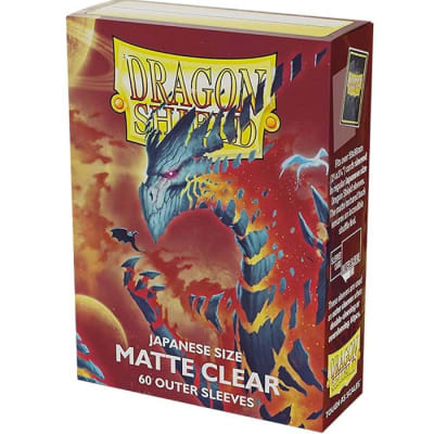 Protectores Dragon Shield: Outer Matte Japanese - Transparente