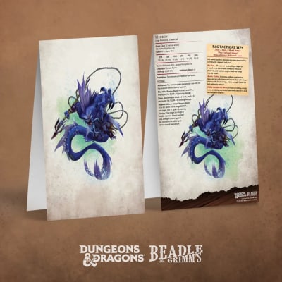 D&D 5th Ed. Encounter Cards: Challenge Rating 0-6 PACK 1