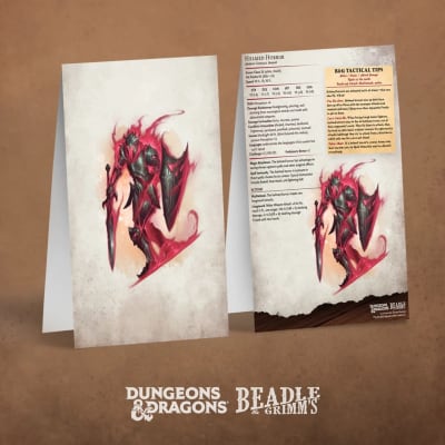 D&D 5th Ed. Encounter Cards: Challenge Rating 0-6 PACK 2