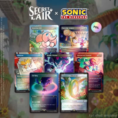Pre-Venta Secret Lair x Sonic: Friends & Foes (Foil Edition