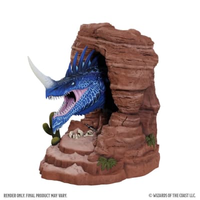 D&D Bookend: Blue Dragon