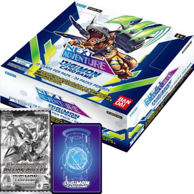 next adventure booster box Digimon Card Game: - engage in epic battles Digimon Cards “Next Adventure” BT-07