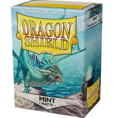 Protectores Dragon Shield: Matte Standard - Mint