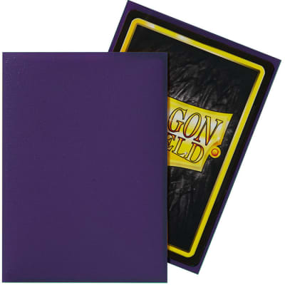 Protectores Dragon Shield: Matte Standard - Púrpura