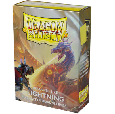 Protectores Dragon Shield Matte Dual Japanese Lightning - 60 Unidades
