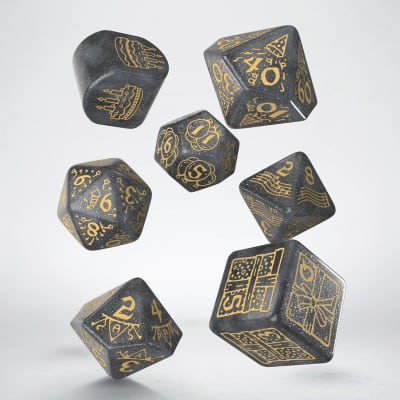 Set D7 Dados: Happy Birthday - Confetti