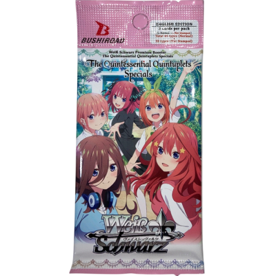 Weiss Schwarz: The Quintessential Quintuplets - Premium Booster Pack