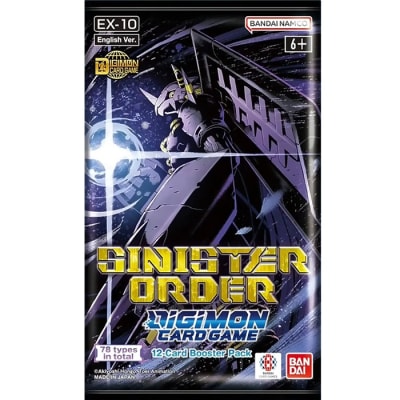 Digimon Card Game: Sinister Order - Booster Pack