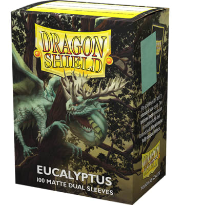Protectores Dragon Shield: Matte Dual Standard - Eucalyptus