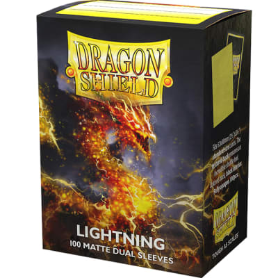 Protectores Dragon Shield: Matte Dual Standard - Lightning
