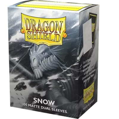 Protectores Dragon Shield: Matte Dual Standard - Snow