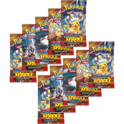 Scarlet & Violet: Surging Sparks - Booster Pack x 10
