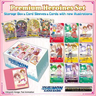 Digimon Card Game: PB18 - Premium Heroines Set