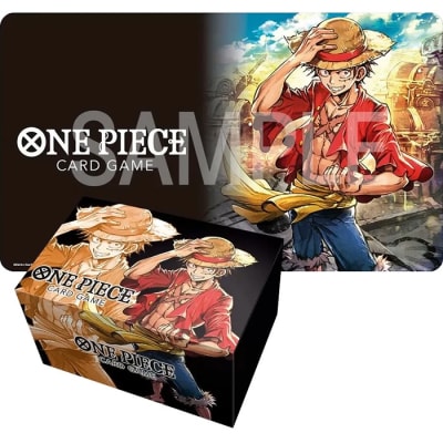 One Piece TCG: Playmat & Storage Box - Monkey D. Luffy