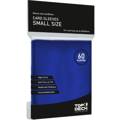 Protectores Top Deck: Small - Azul