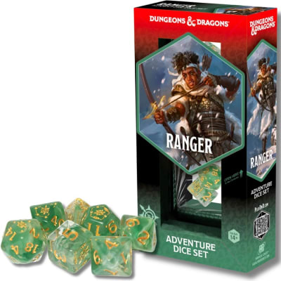 D&D Adventure Dice: Ranger - White/Green
