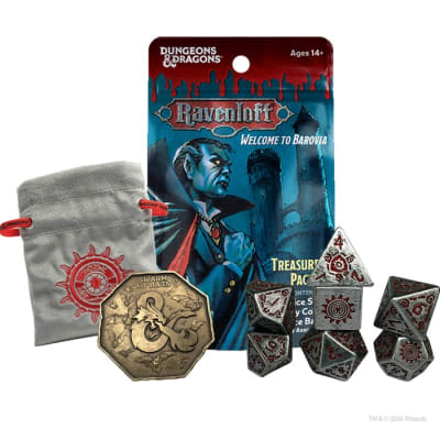 D&D Mystery Dice Set: Castle Ravenloft - Treasure Pack