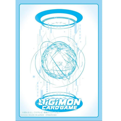Digimon Card Game: Protectores - White Blue Card Back