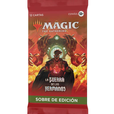 La Guerra de los Hermanos - Sobre de edición