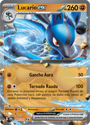 S&V 051/131 Lucario ex Español