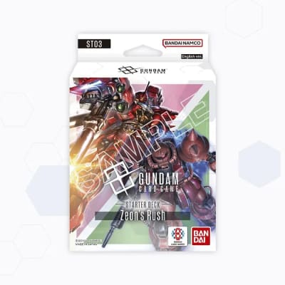 Gundam Card Game: Starter Deck - ST03 Zeon's Rush