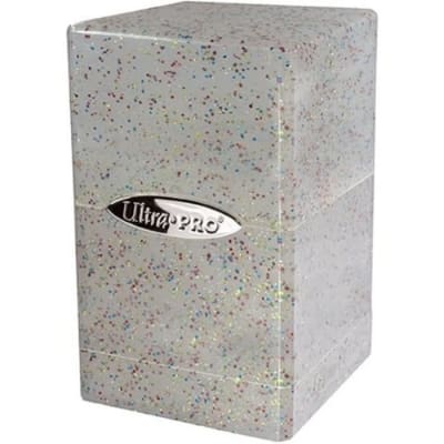 Ultra Pro: Caja Porta Mazo Satin Tower - Glitter Crystal