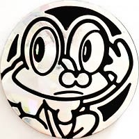Moneda Oficial Pokémon - Froakie - Silver