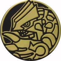 Moneda Oficial Pokémon - Primal Groudon - Gold