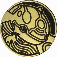 Moneda Oficial Pokémon - Primal Kyogre - Gold