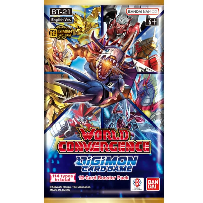 Digimon Card Game World Convergence Booster Box Englisch main image 0