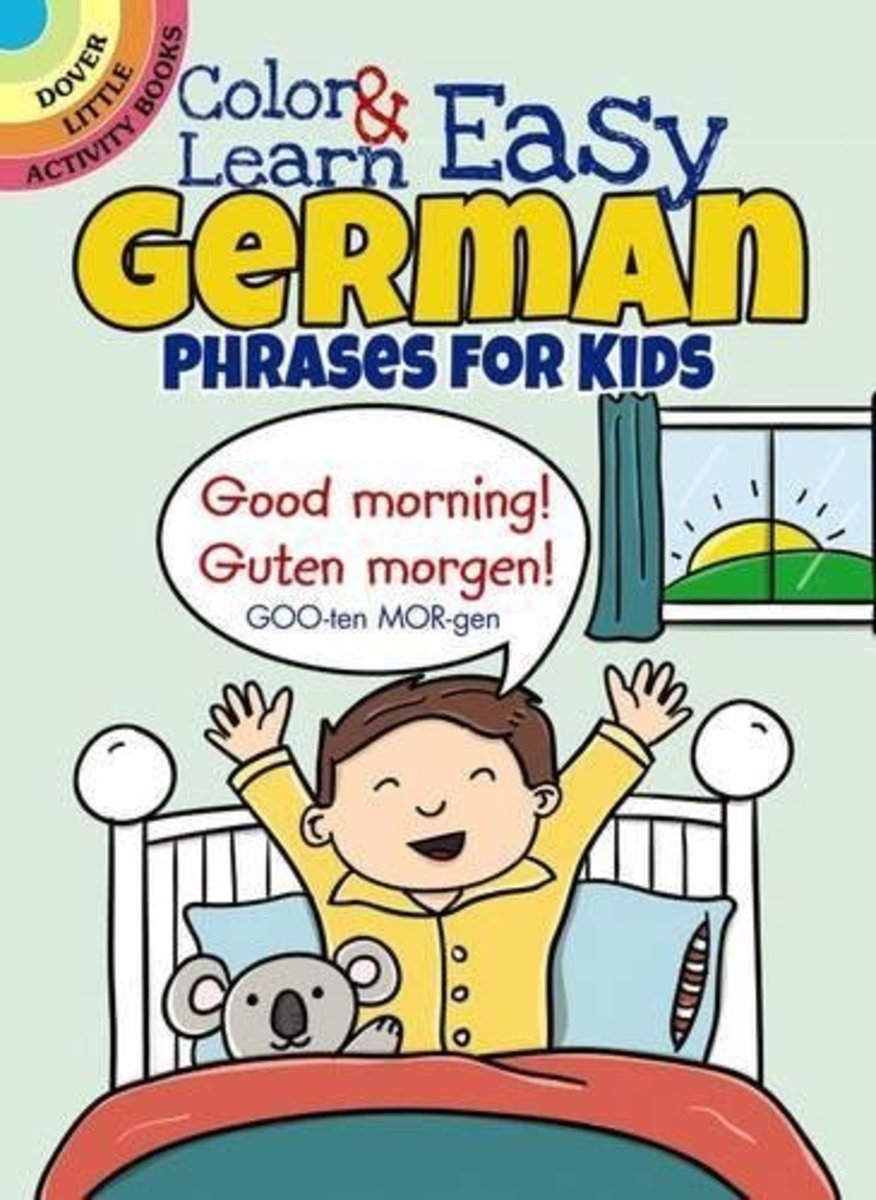 Color & Learn Easy German Phrases for Kids1