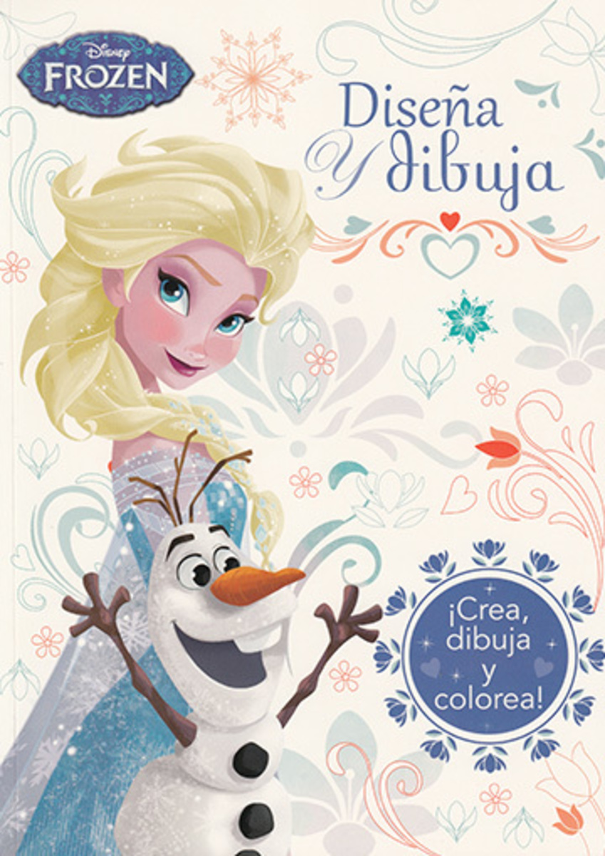 DISNEY FROZEN DISEÑA Y DIBUJA1