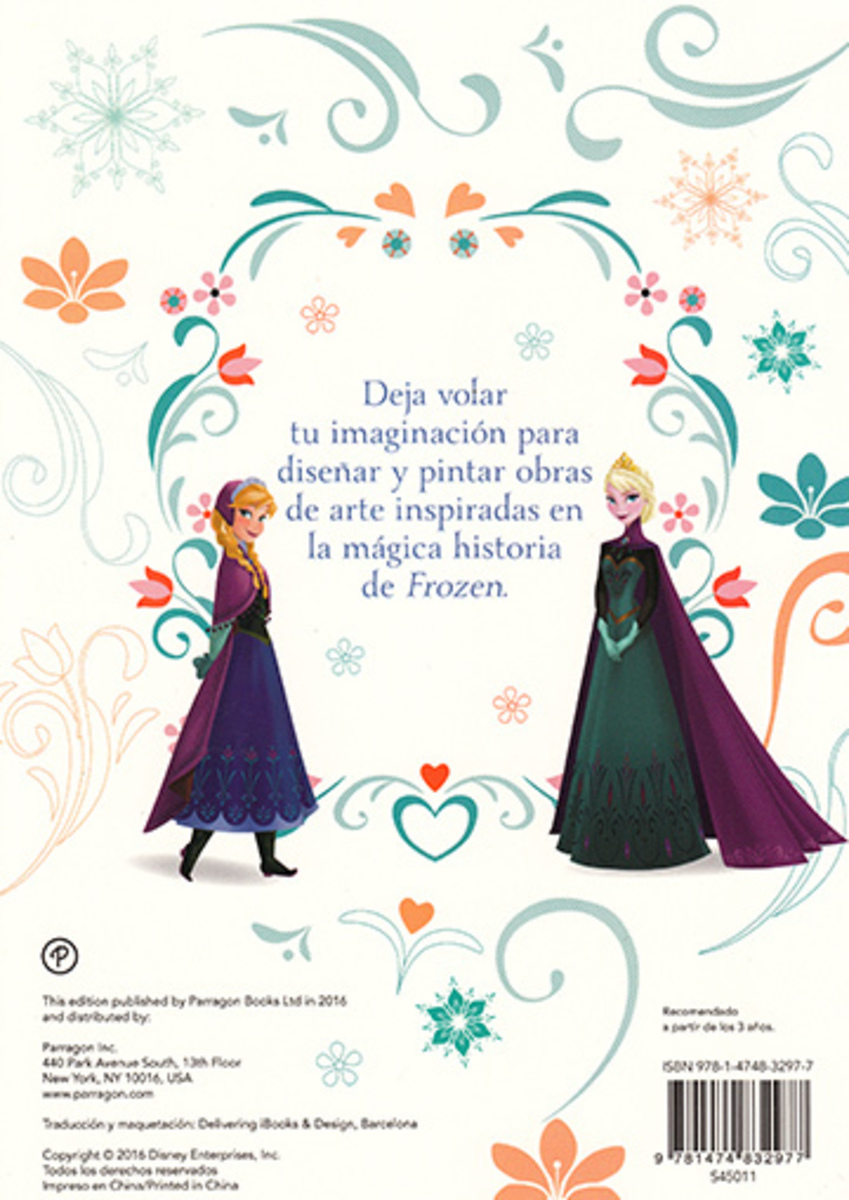 DISNEY FROZEN DISEÑA Y DIBUJA2
