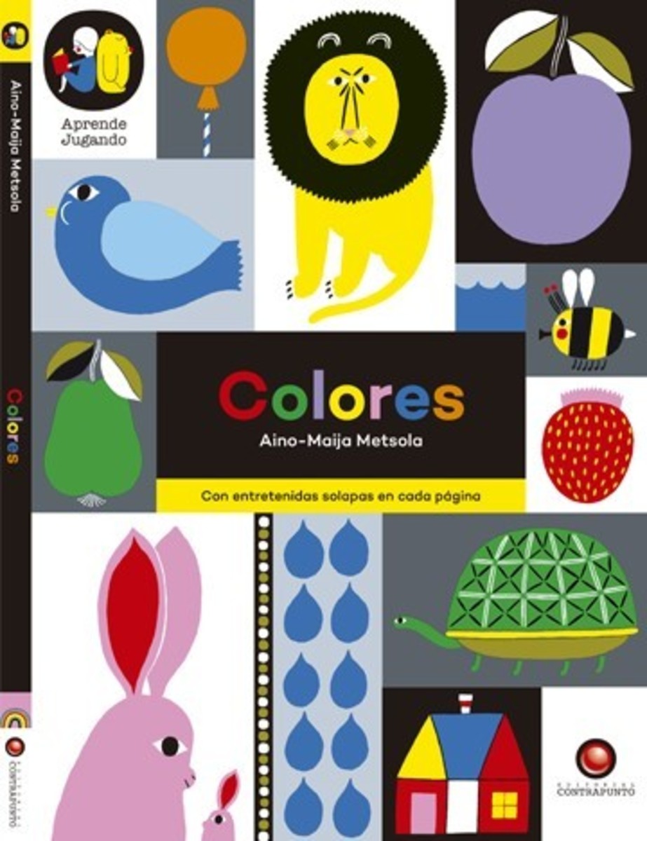 aprende jugando. Solapas - COLORES3