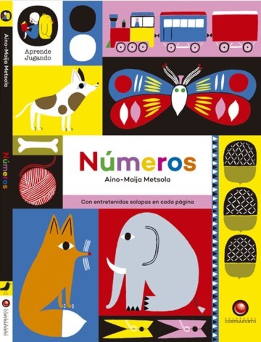 aprende jugando. Solapas - NUMEROS1