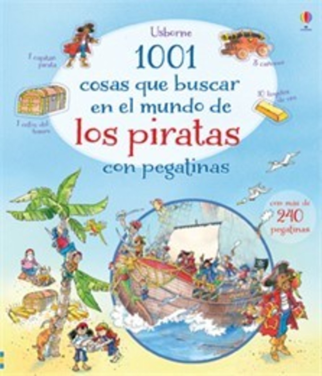 PIRATAS - PASATIEMPOS CON PEGATINAS1