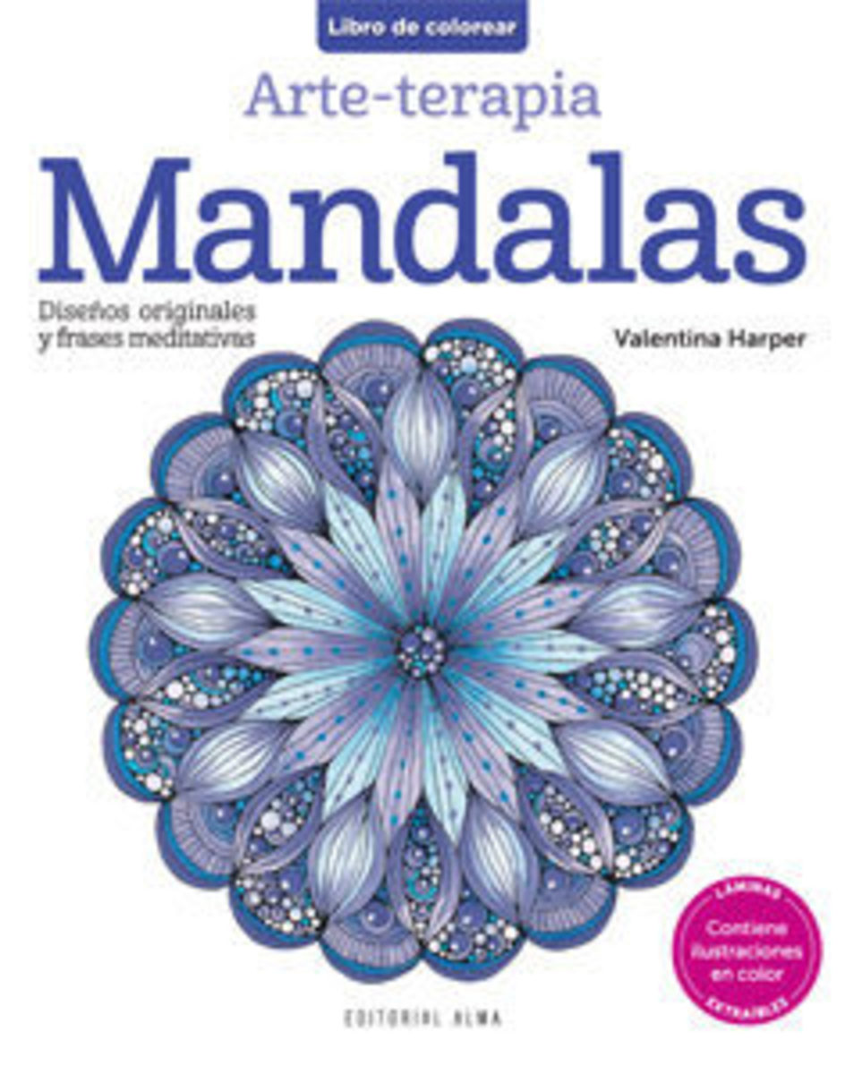 MANDALAS   FLOR PLATEADA1
