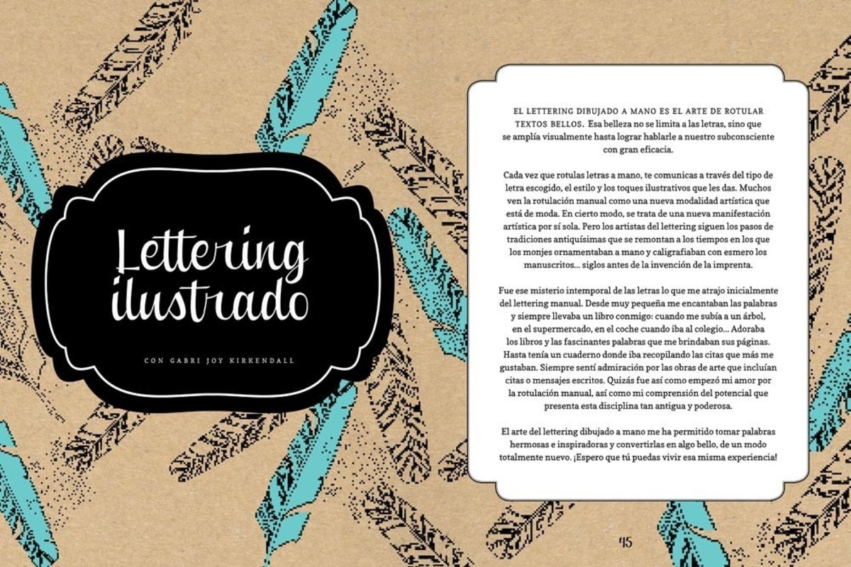 diy - LETTERING CREATIVO. TECNICAS, IDEAS Y TRUCOS PARA DIBUJAR LETRAS A MANO3