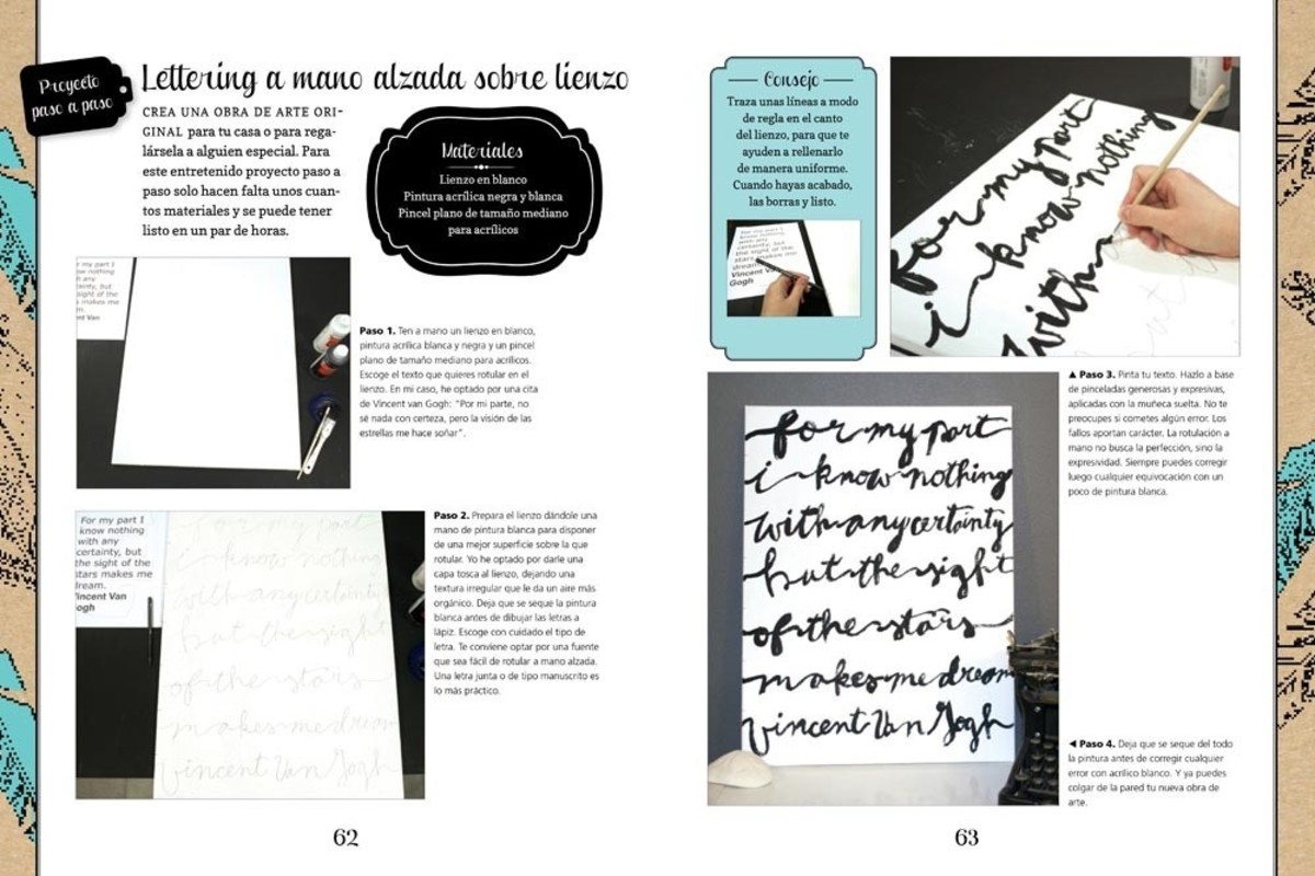 diy - LETTERING CREATIVO. TECNICAS, IDEAS Y TRUCOS PARA DIBUJAR LETRAS A MANO4