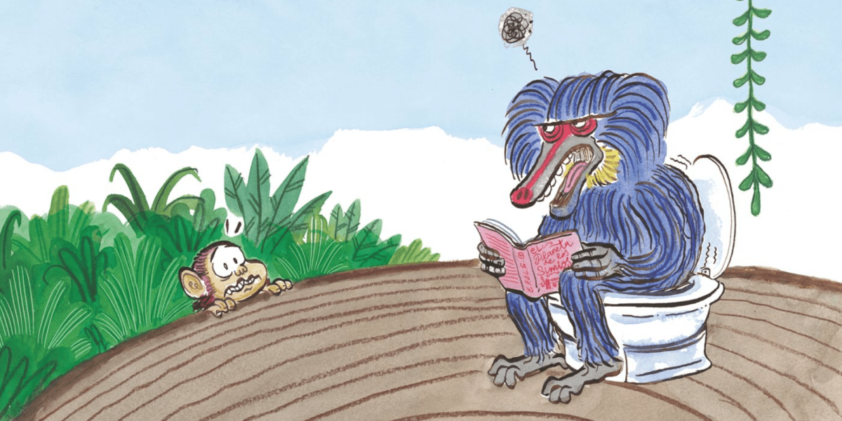 MACACO SE HACE CACA2