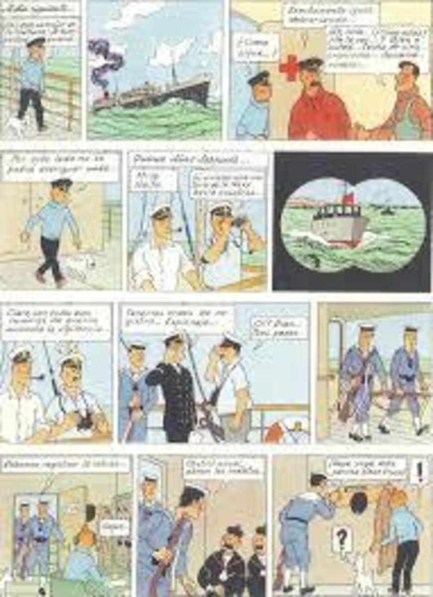 TINTÍN EN EL PAÍS DEL ORO NEGRO2