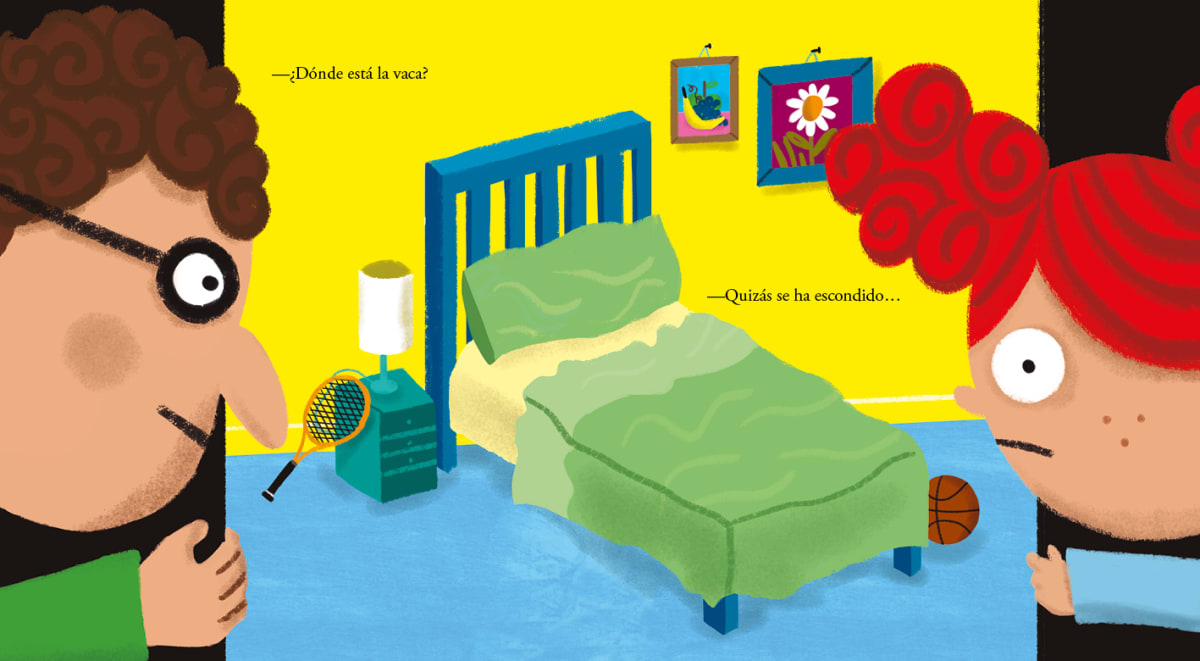 HAY UNA VACA EN MI CAMA4