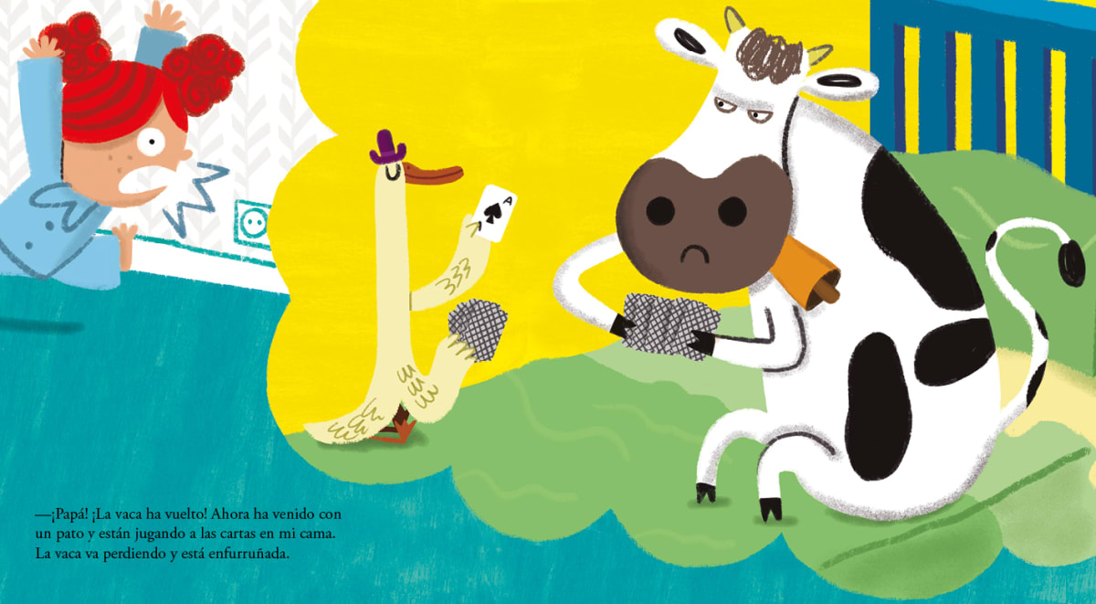 HAY UNA VACA EN MI CAMA2