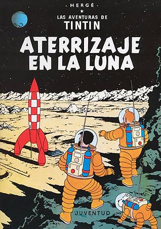 TINTÍN ATERRIZAJE EN LA LUNA1