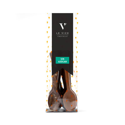 Cucharitas de chocolate sin azúcar Cucharitas de chocolate sin azúcar