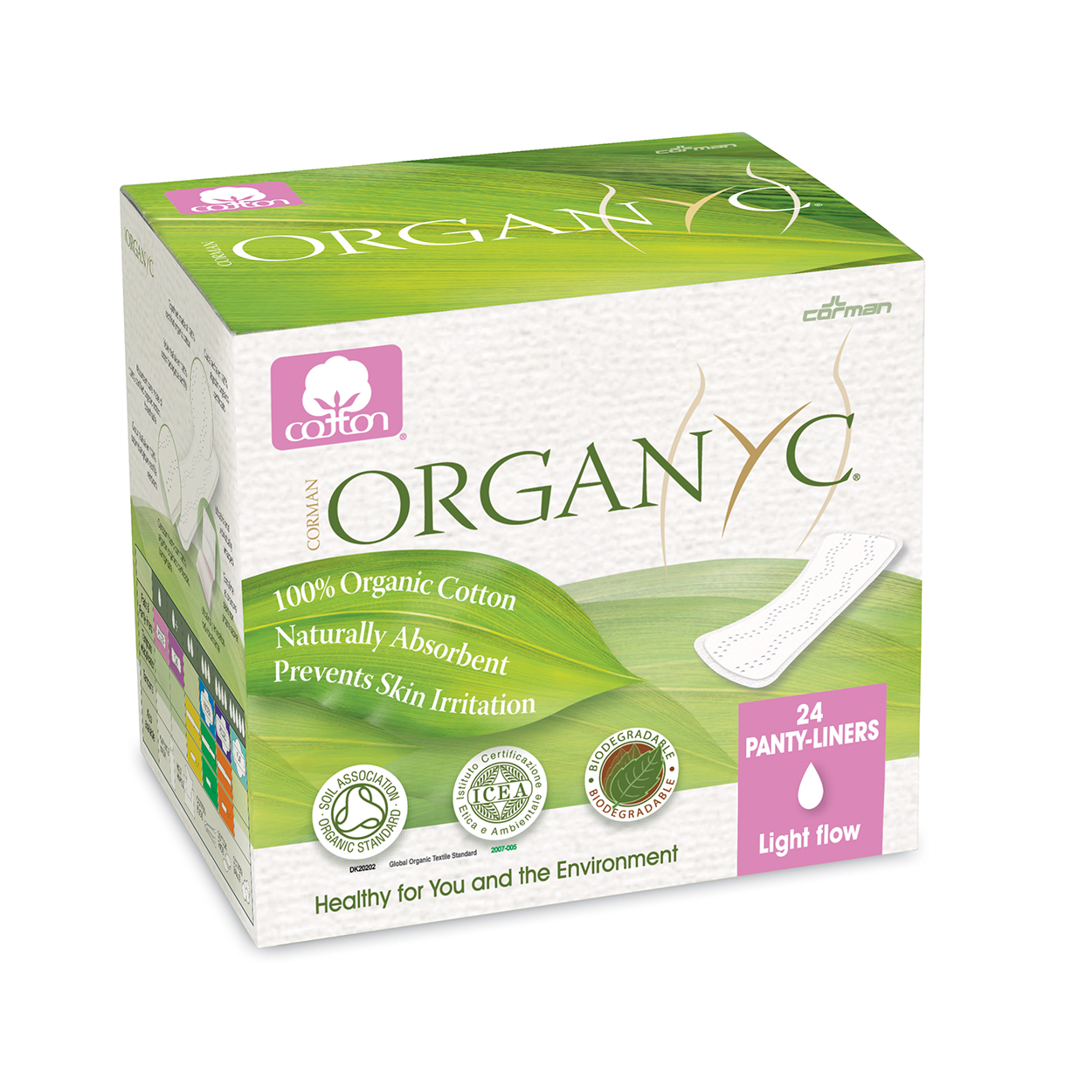 Protector Diario normal x 24 con envoltorio