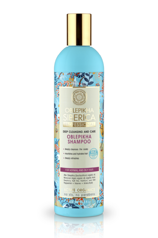 Champu Cabello Normal y Graso Espino Amarillo, 400 ml