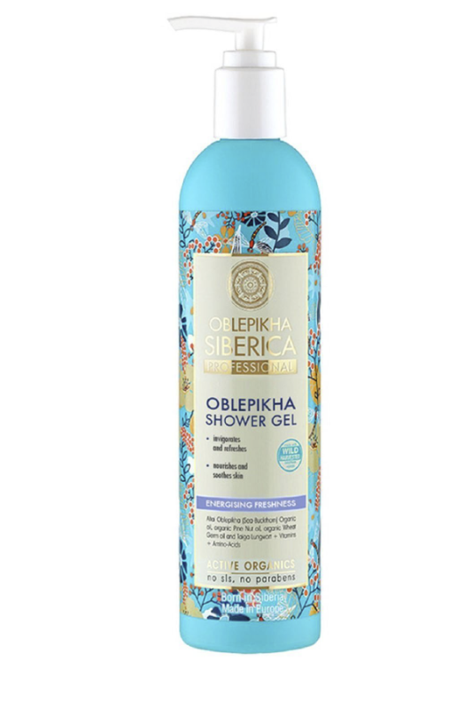 Gel de Ducha Energizante Espino Amarillo, 400 ml